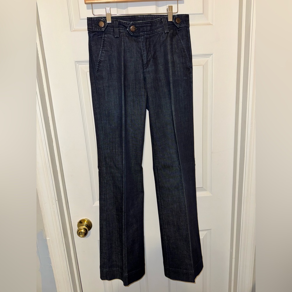 J. Crew Dark Blue Flare Jeans